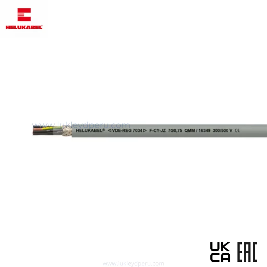 CABLE CONTROL APANTALLADO F-CY-OZ (LIY-CY) 300/500V