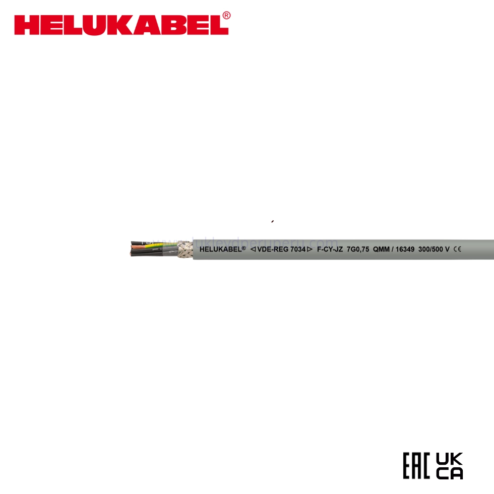 CABLE CONTROL F-CY-JZ 1X0.75MM2 300/500V HELUKABEL