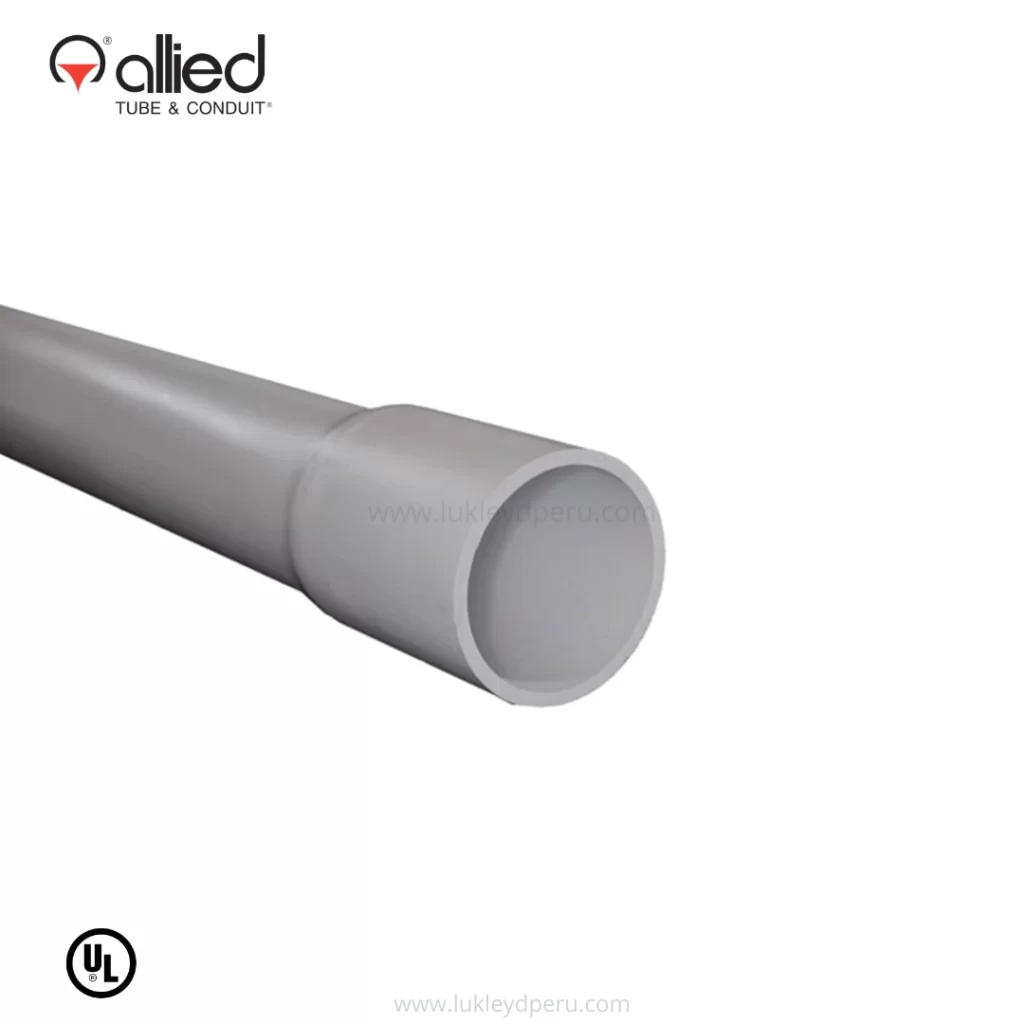TUBO RÍGIDO PVC SCH40 1/2" - ALLIED