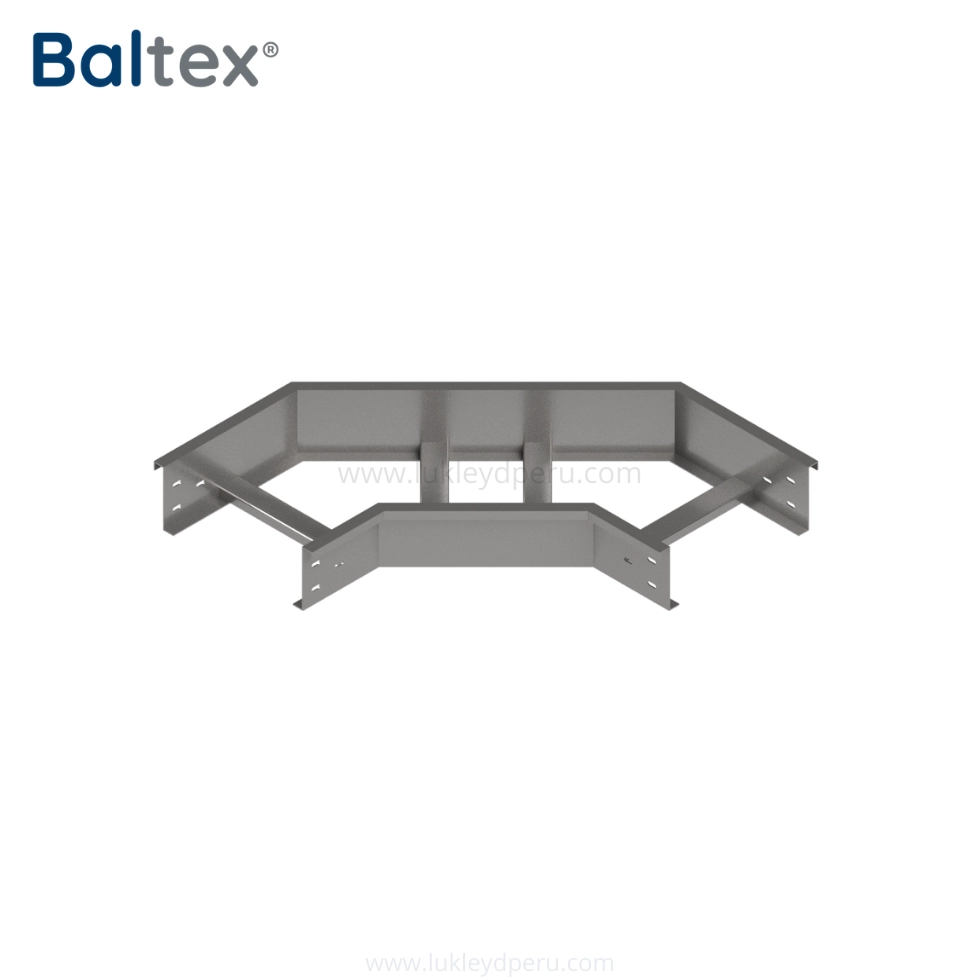 CURVA HORIZONTAL TIPO ESCALERILLA 100X100MM - BALTEX