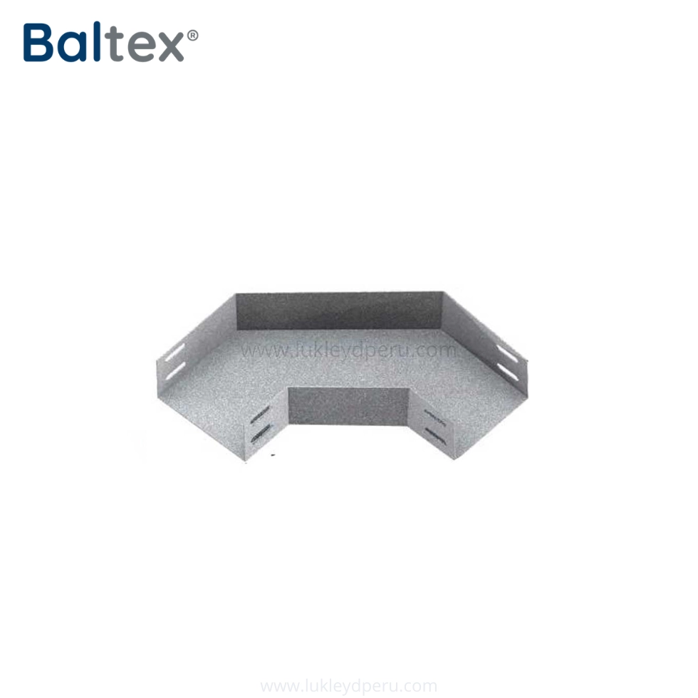 CURVA HORIZONTAL TIPO LISA 100X100MM - BALTEX