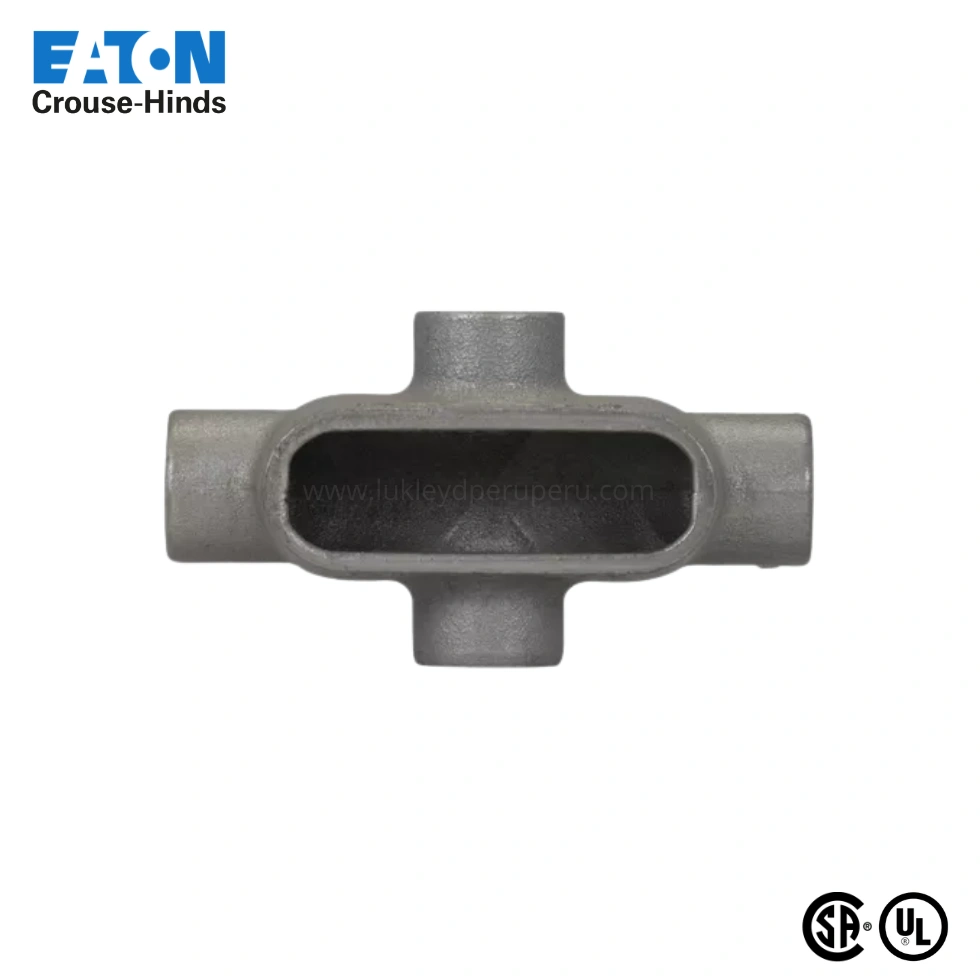 CAJA DE DERIVACIÓN OVALADA TIPO X 1/2" - CROUSE HINDS