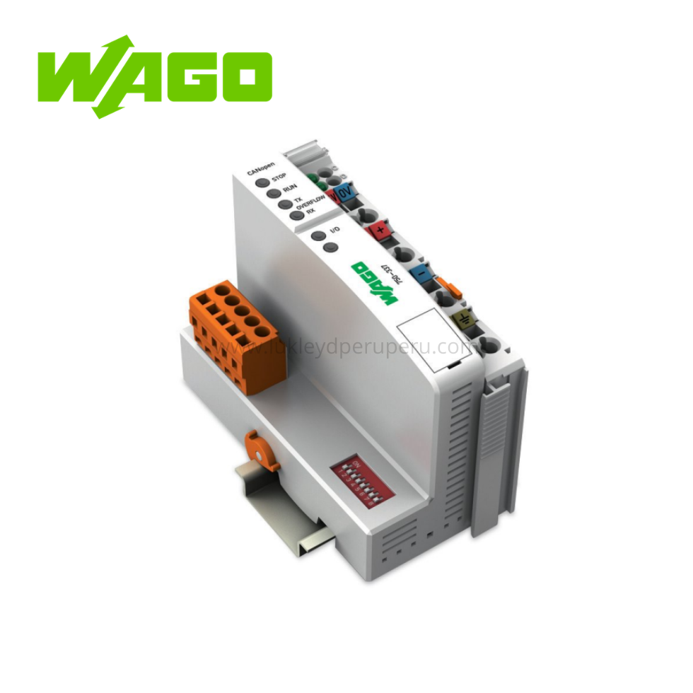 ACOPLADOR BUS DE CAMPO PROFIBUS DP 2DA GENERACION 12MBD SEÑALES DIGITALES Y ANALOGICAS - WAGO