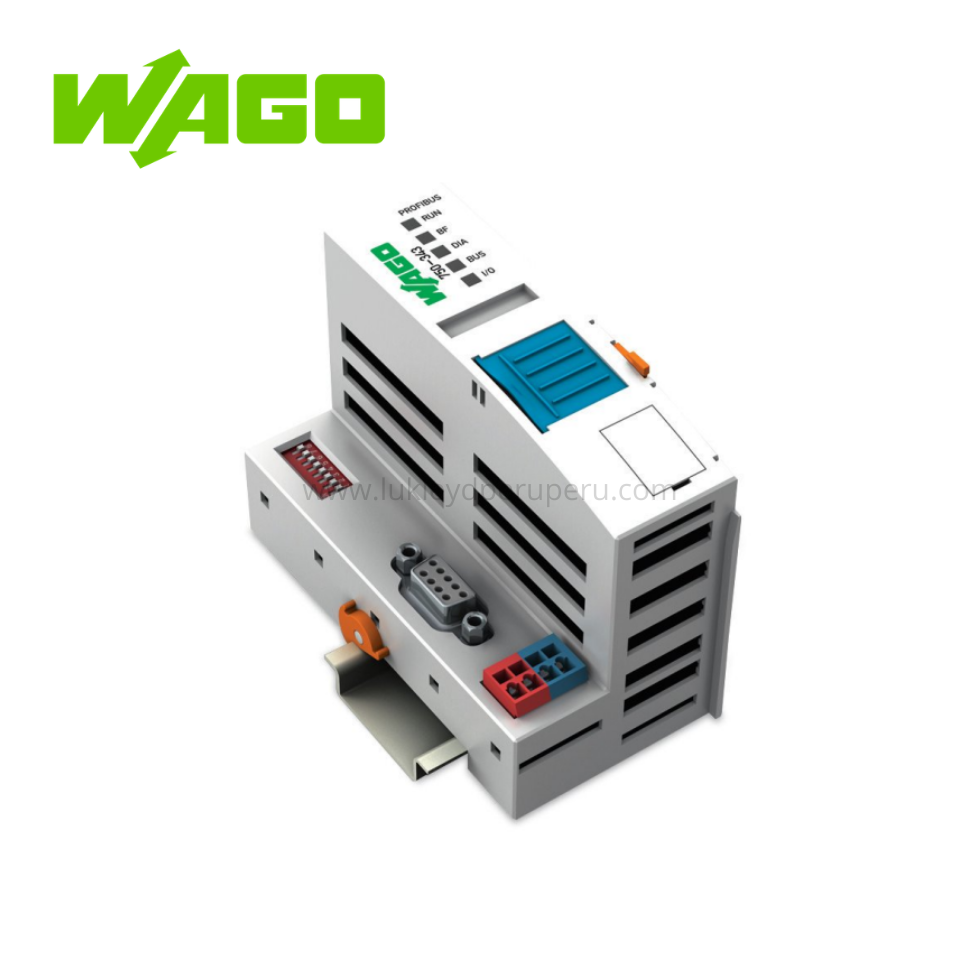 ACOPLADOR DE BUS DE CAMPO PROFIBUS DP, 12MBD ECO GRIS CLARO - WAGO