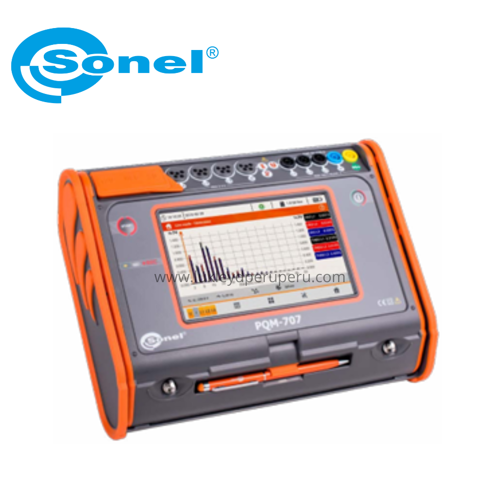 ANALIZADOR DE REDES TACTIL CLASE S 760VAC C/SONDA 3000A - SONEL