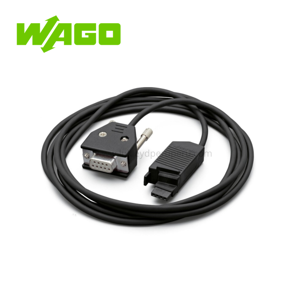 CABLE DE COMUNICACION 2.5M CONECTOR MACHO DE 4 POLOS HEMBRA D SUB 9 - WAGO