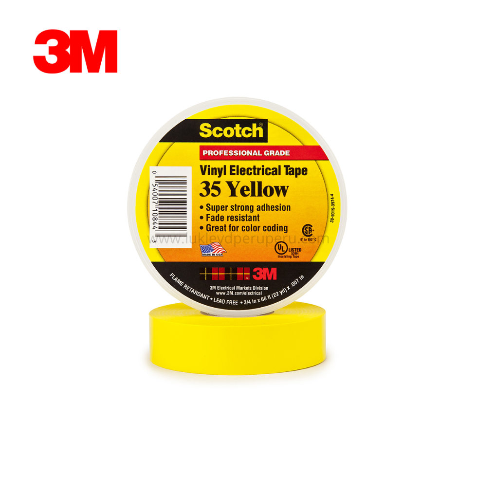 CINTA AISLANTE SCOTH 35 AMARILLO