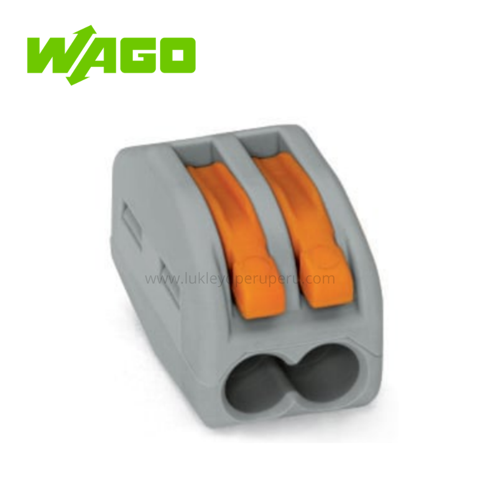 CONECTOR DE EMPALME 2 POLOS C/PALANCA