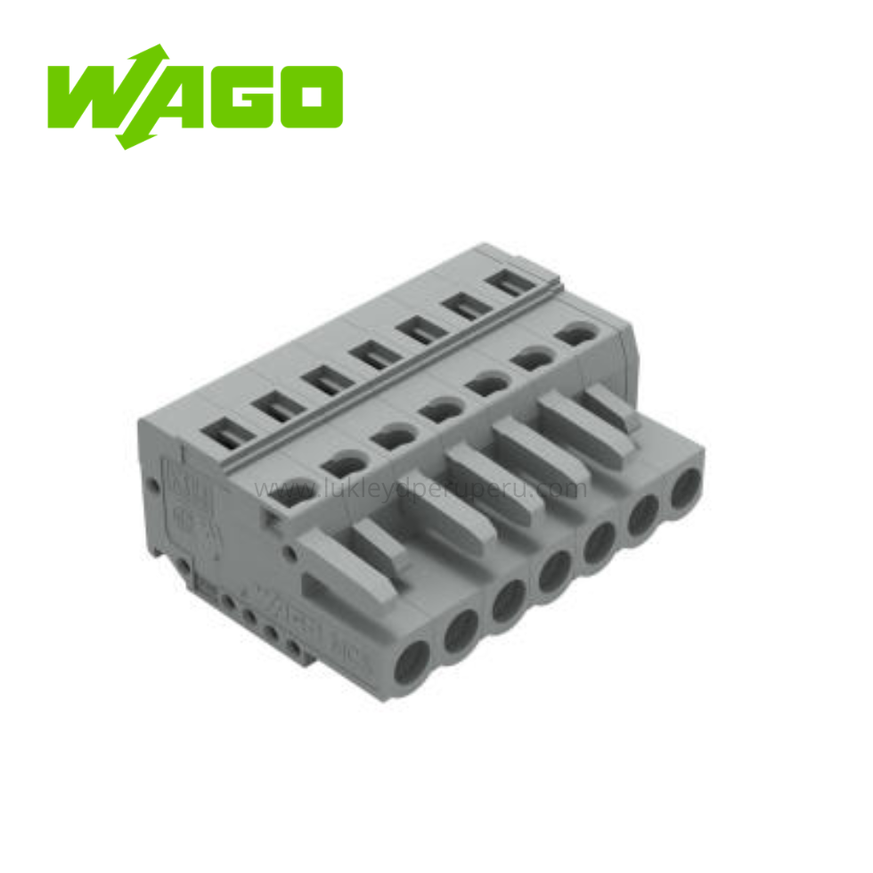 CONECTOR ENCHUFABLE HEMBRA 7 POLOS