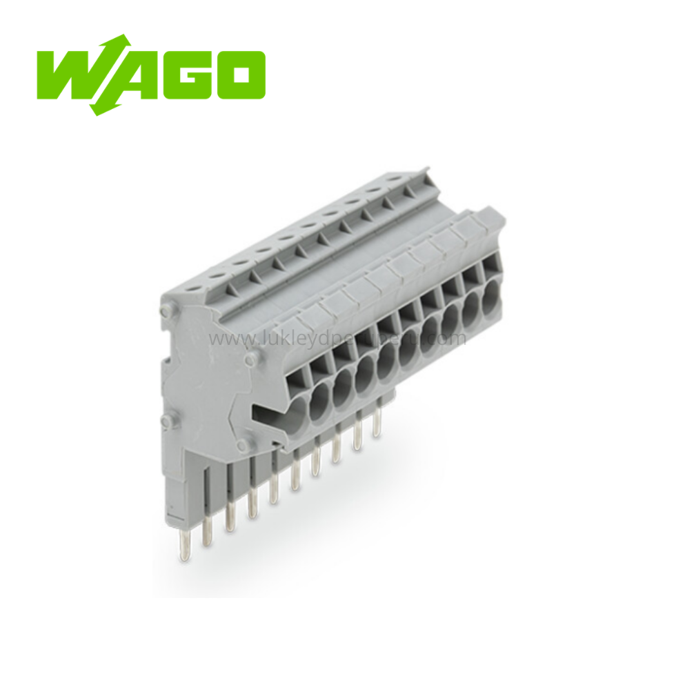 CONECTOR MODULAR TOPJOB®S P/RANURA DE CONTACTO DE PUENTE 10 POLOS - WAGO