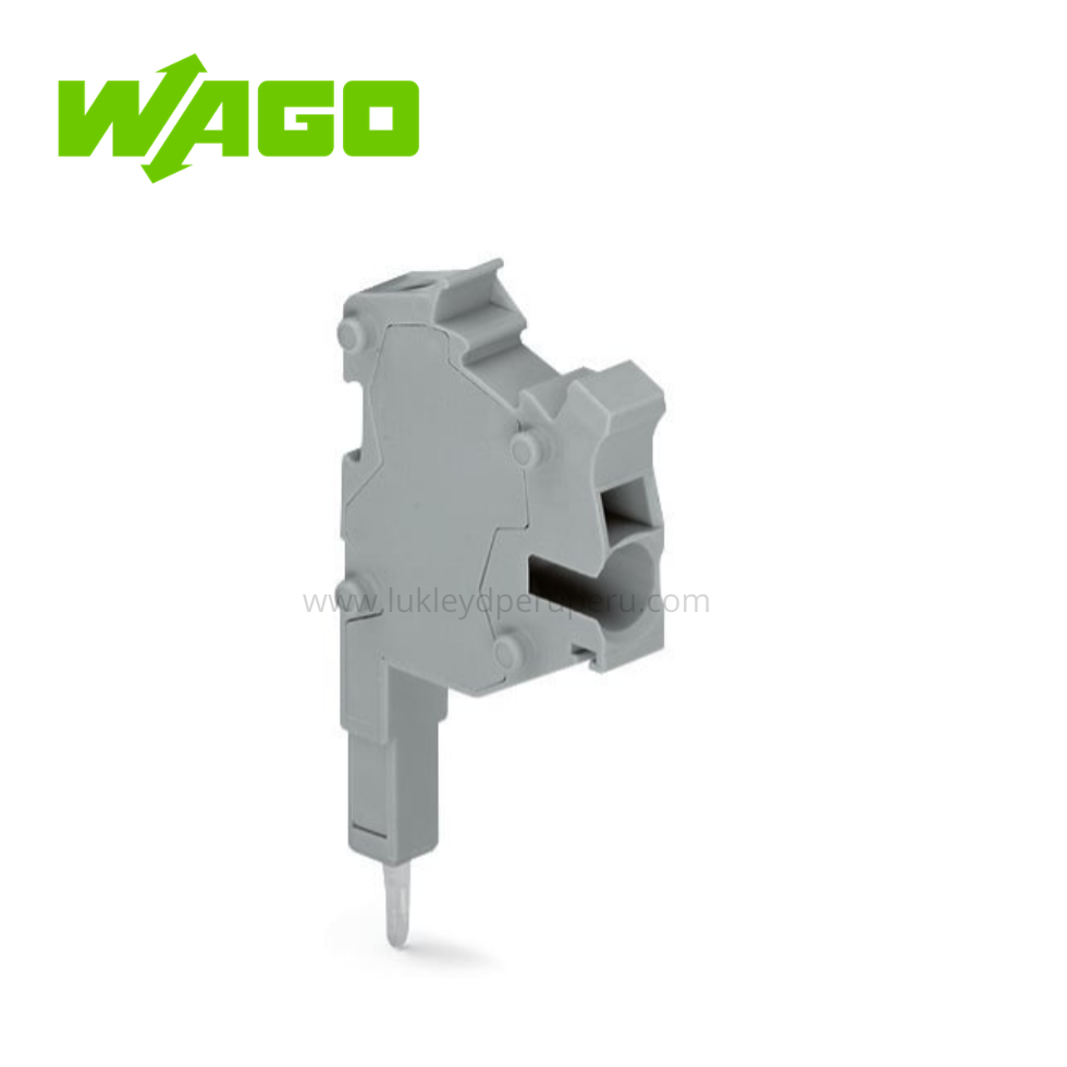 CONECTOR MODULAR TOPJOB®S P/RANURA DE CONTACTO DE PUENTE 1 POLO - WAGO