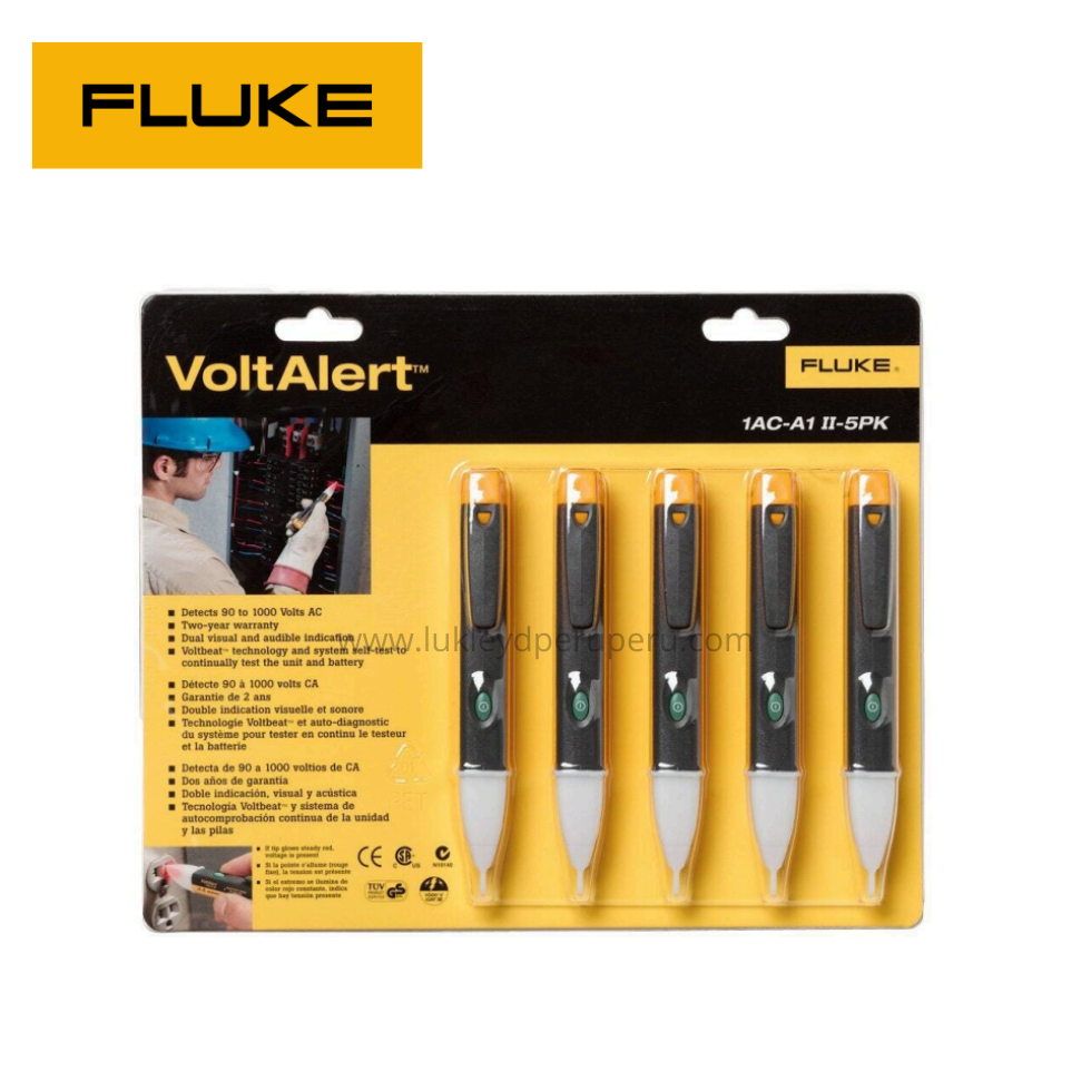 DETECTOR D/TENSIÓN X 5 UNIDADES - FLUKE