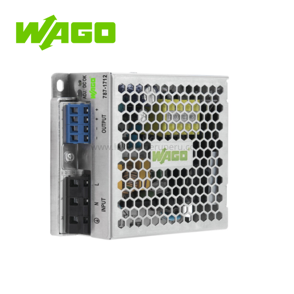 FUENTE DE ALIMENTACION MONOFASICA CLASICA VIN=100-240VCA VOUT=12VCC - WAGO