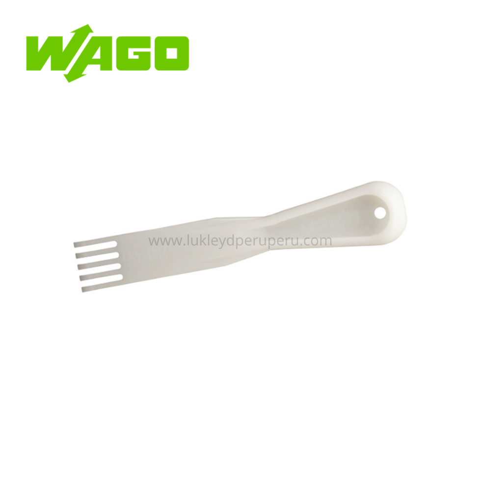 HERRAMIENTA DE ACCIONAMIENTO DE 5 POLOS TIPO PEINE, MODELO 281-440 - WAGO