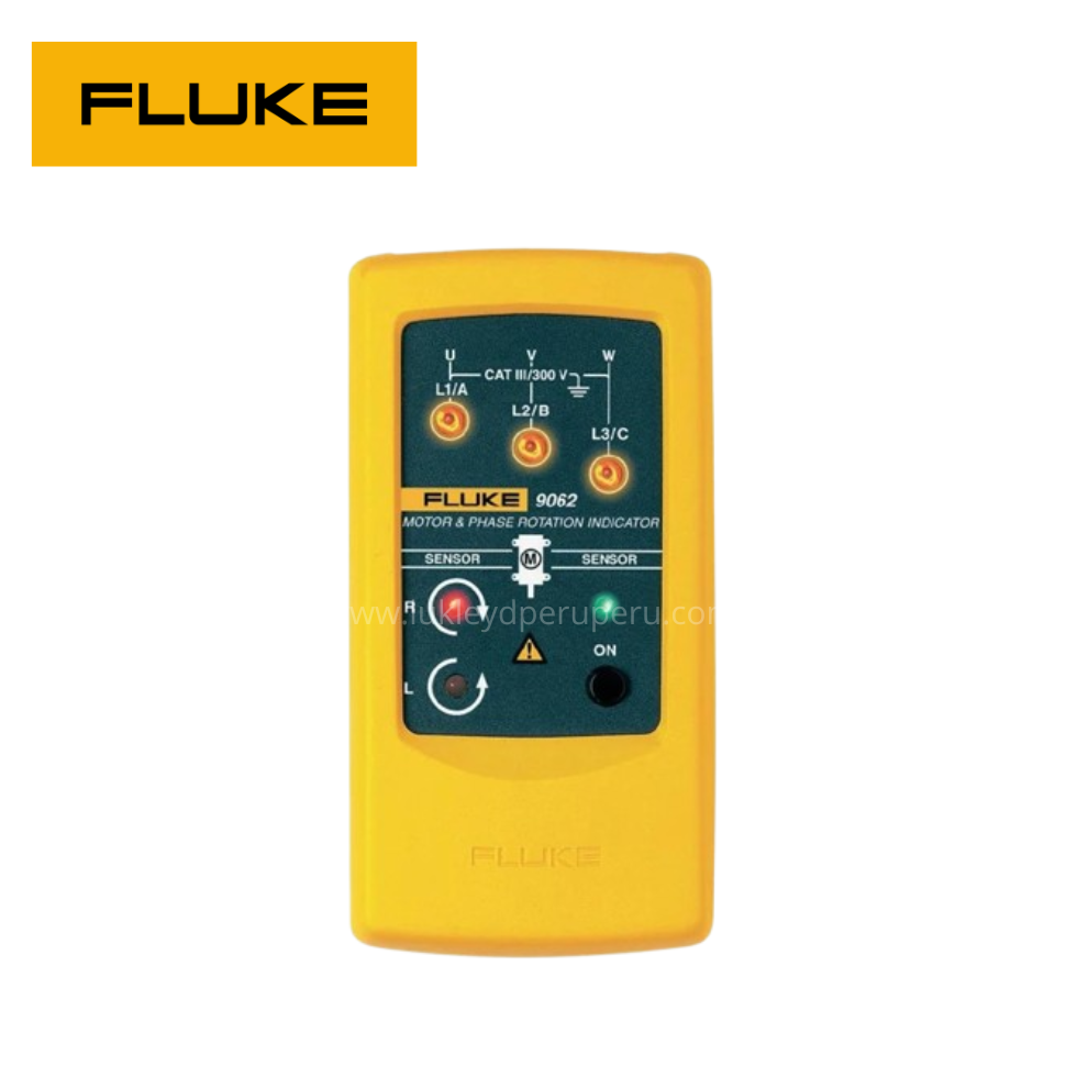 INDICADOR SECUENCIA FASE Y GIRO MOTOR SIN CONTACTO - FLUKE