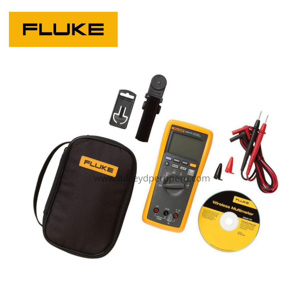 Kit Multímetro Inalámbrico con Colgador Magnético - FLUKE