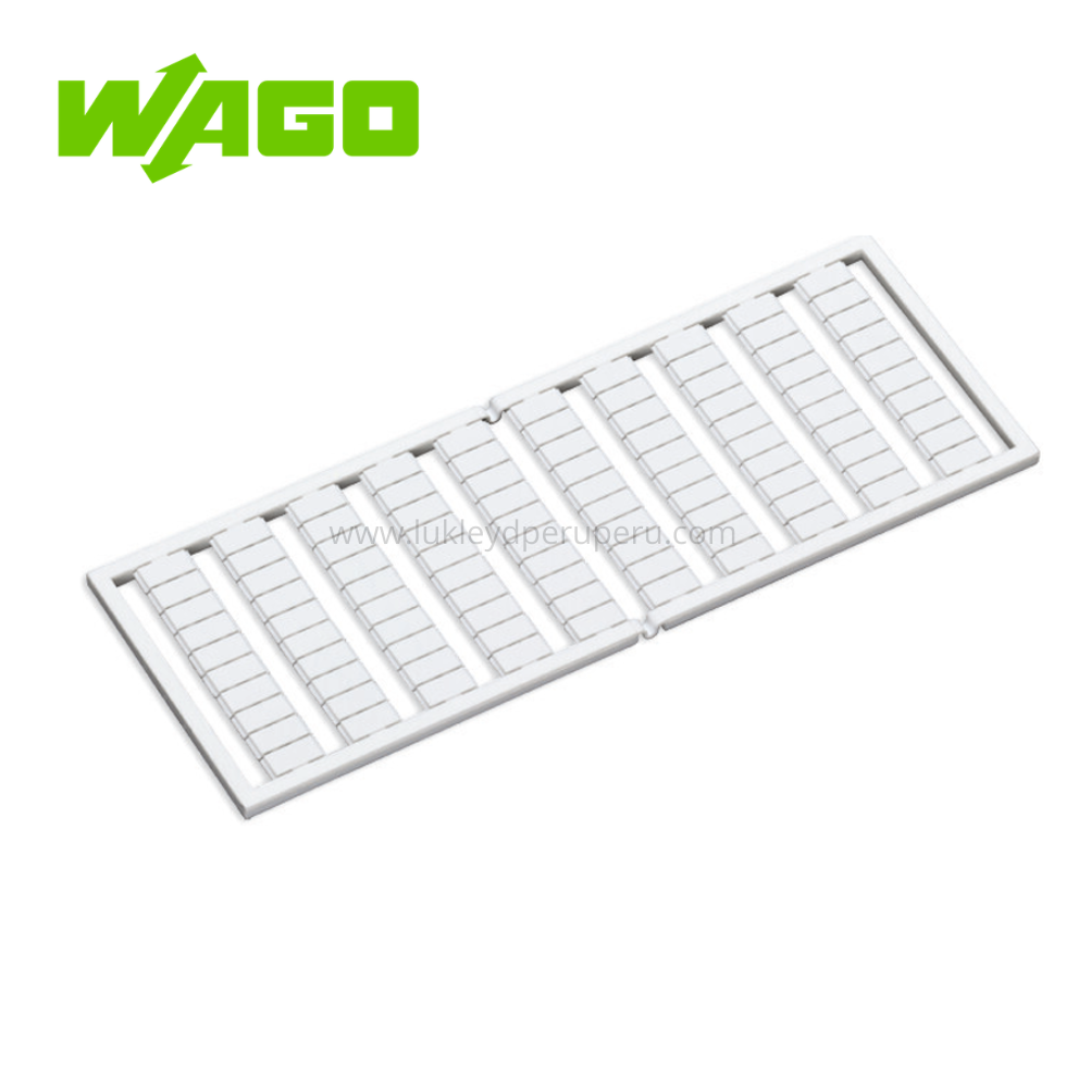 MARCADOR DE BLOQUES DE TERMINALES MODELO 209-506 - WAGO