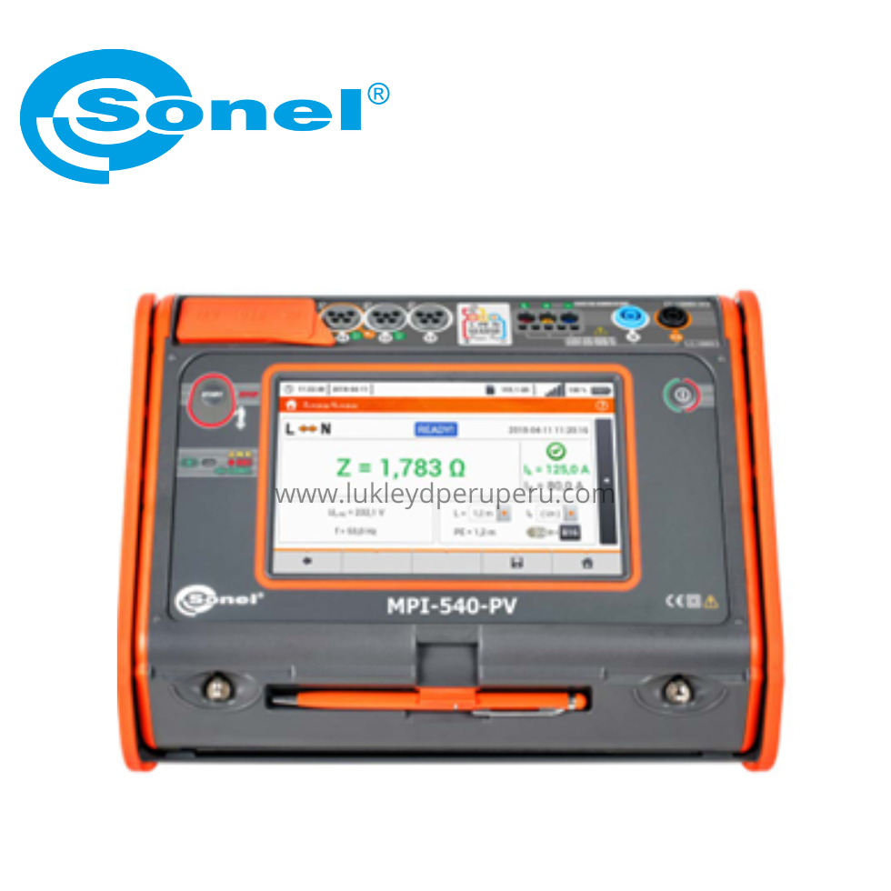 MEDIDOR MULTIFUNCION AVANZADO PARA INSTALACIONES ELECTRICAS - SONEL