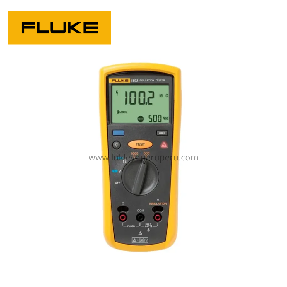 MEGOHMETRO DIGITAL, 600V AC/DC, IP40 - FLUKE