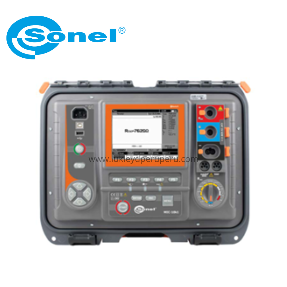 MEGOHMETRO DIGITAL 10kV/40TOhms, IP67, BLUETOOH - SONEL