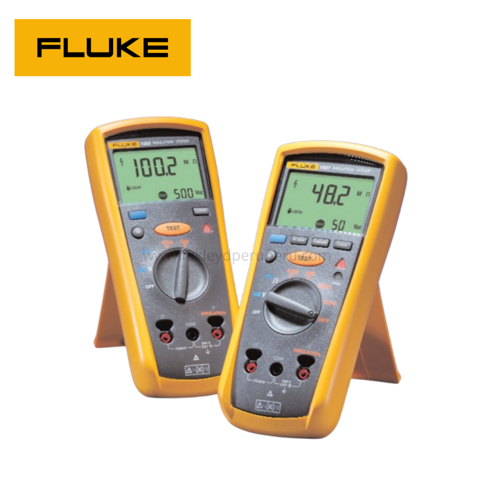 MEGOHMETRO DIGITAL 0.01OHM A 10KOHM CATIV - FLUKE