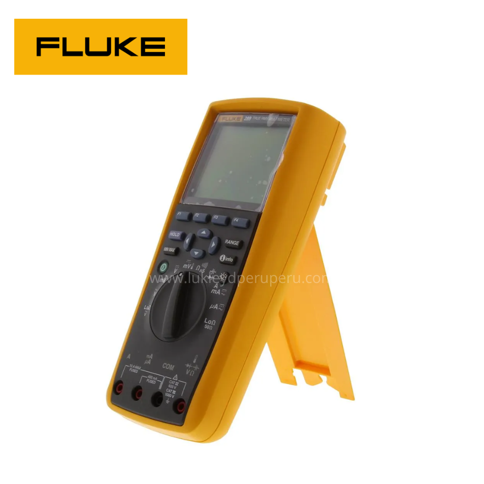 MULTIMETRO DIGITAL C/GRAFICO SEÑAL 1000V - 10A AC/DC - 500M - FLUKE