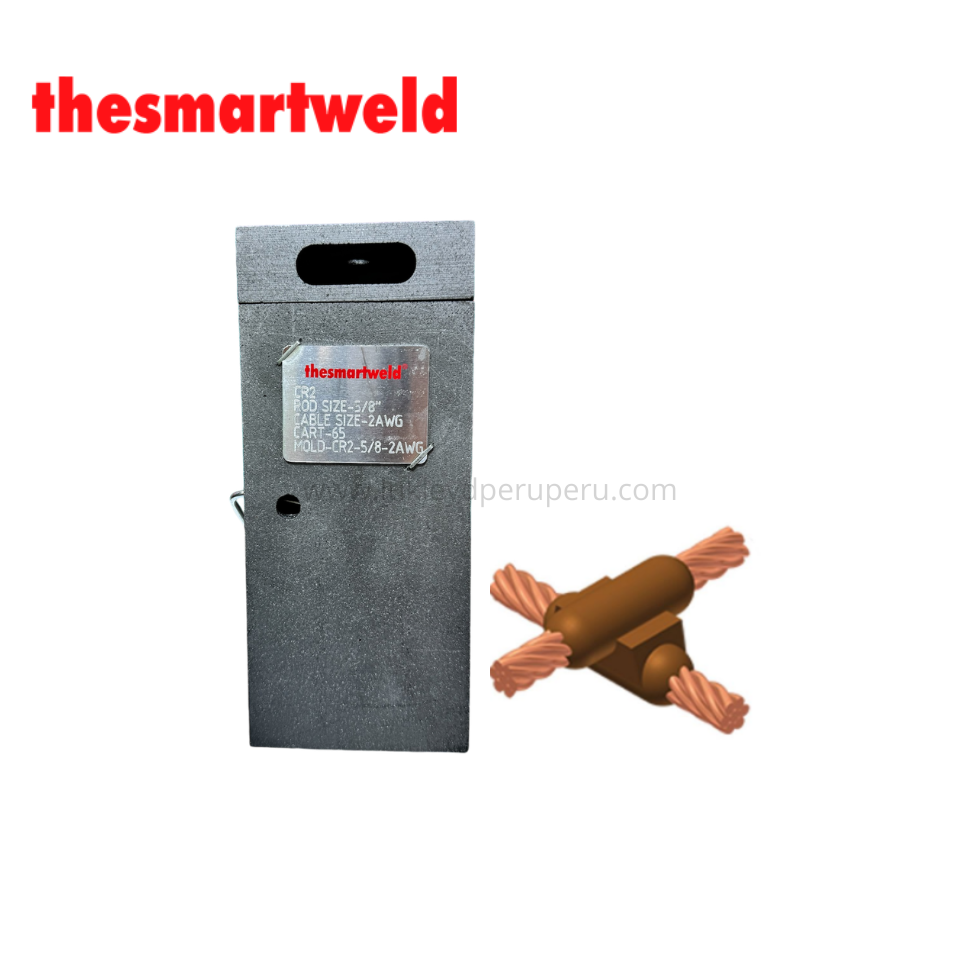 Molde de Grafito tipo CC11 2/0 - 2/0 - Thesmartweld