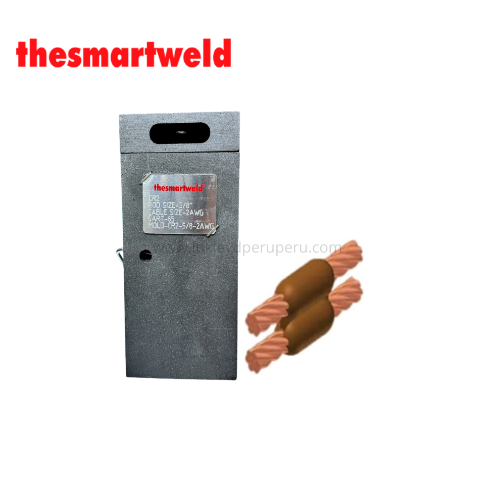 Molde de Grafito TIPO CC7 1/0 - 1/0 - Thesmartweld Thesmartweld