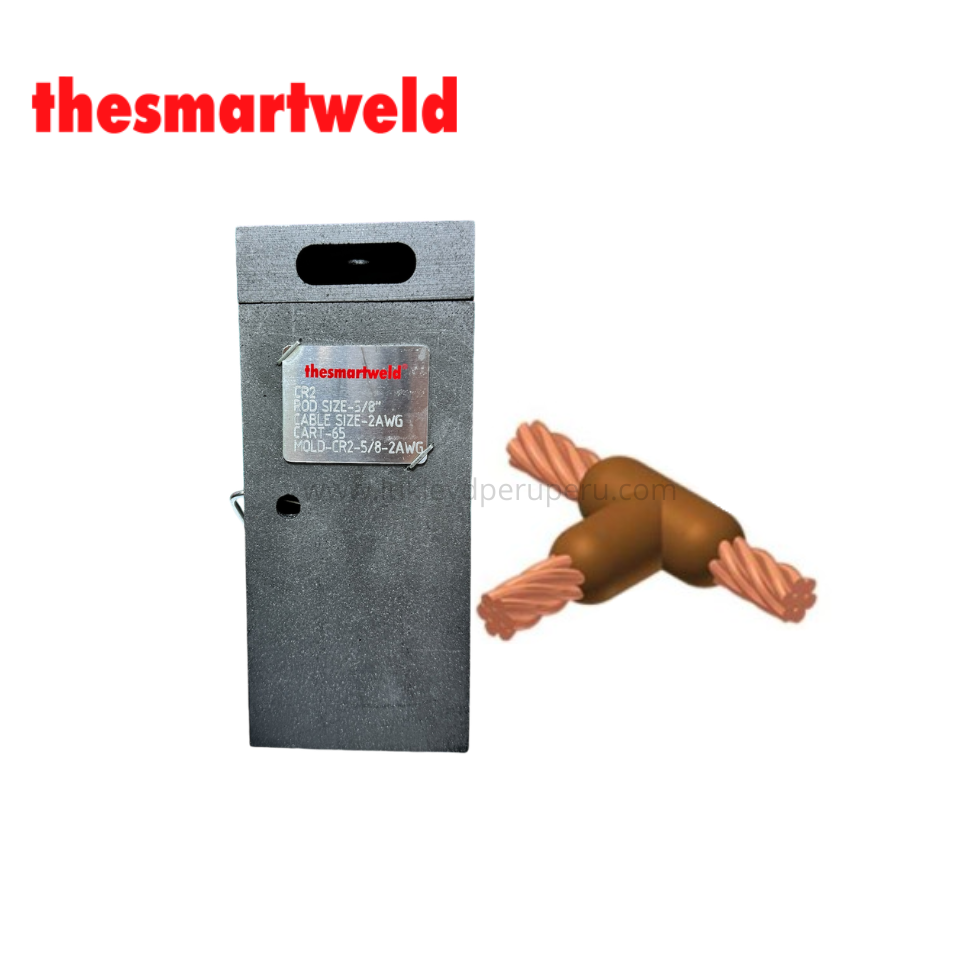 Molde de Grafito CC2 1/0 - 1/0 - Thesmartweld