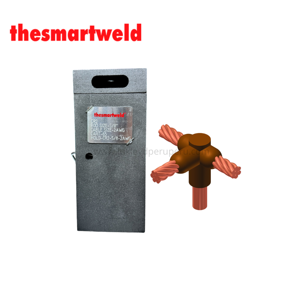 Molde de Grafito CR25 3/4 - 4/0 - Thesmartweld