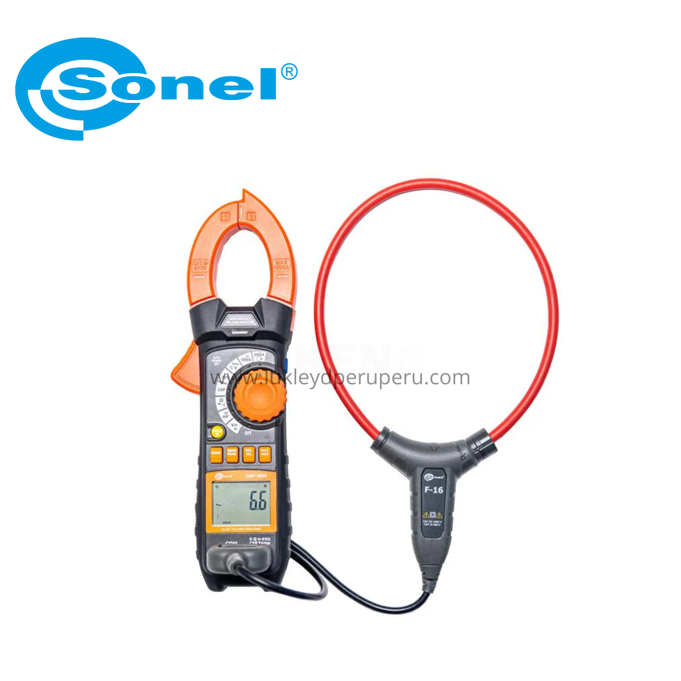 PINZA AMPERICA DIGITAL 1000AAC/DC 1000VAC/DC CON SONDA - SONEL