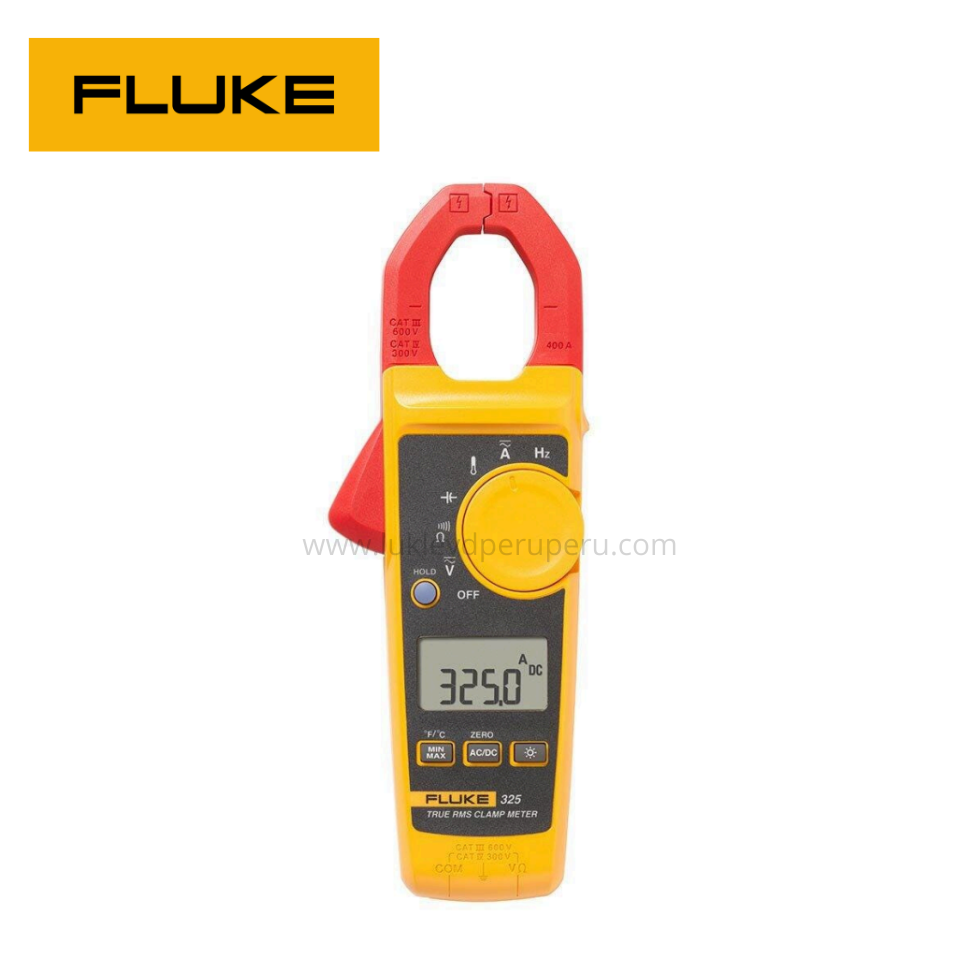 PINZA AMPERIMETRICA DIGITAL AC/DC 600V 40-400A 40-400A 4-400 - FLUKE