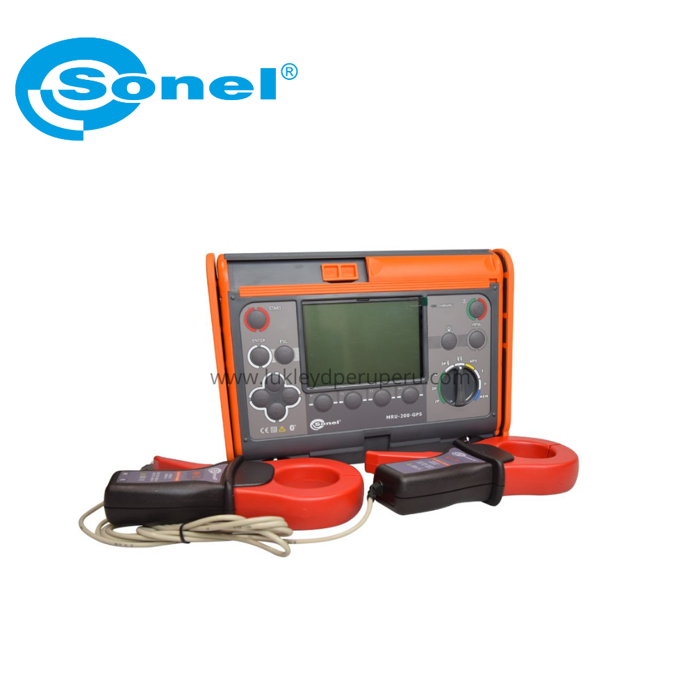 TELUROMETRO KIT 3 y 4 ESTACAS, RESISTENCIA, RESISTIVIDAD - SONEL