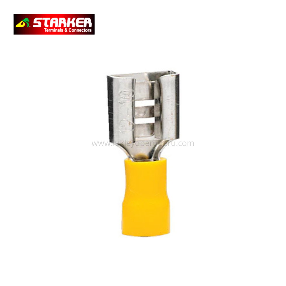 TERMINAL AISLADO HEMBRA AMARILLO