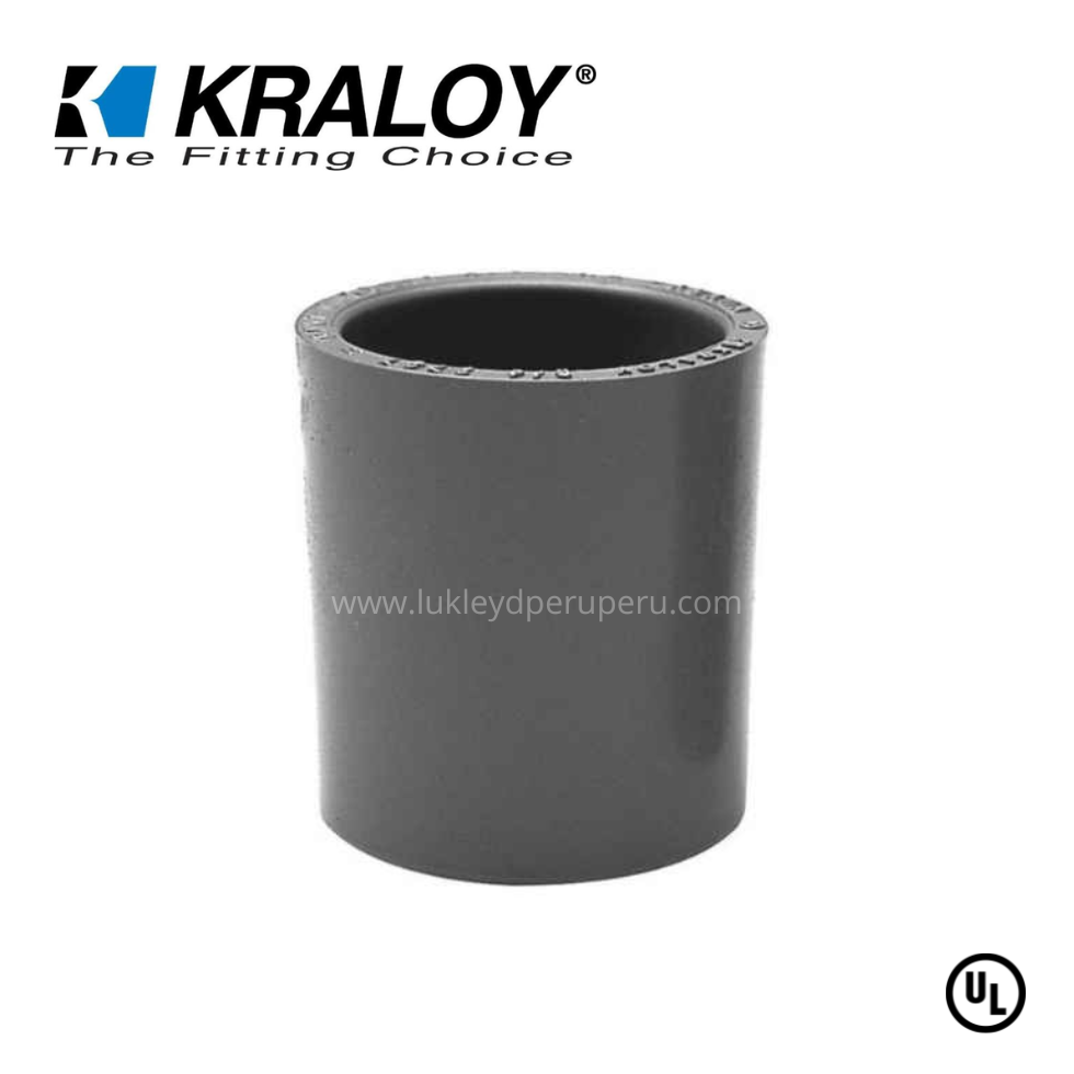 UNIÓN CONDUIT PVC SCH40 1/2´´ UL651 - KRALOY