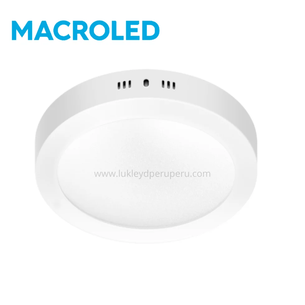 Downlight Plafon PR 12W/860 1080Lm redondo - MACROLED
