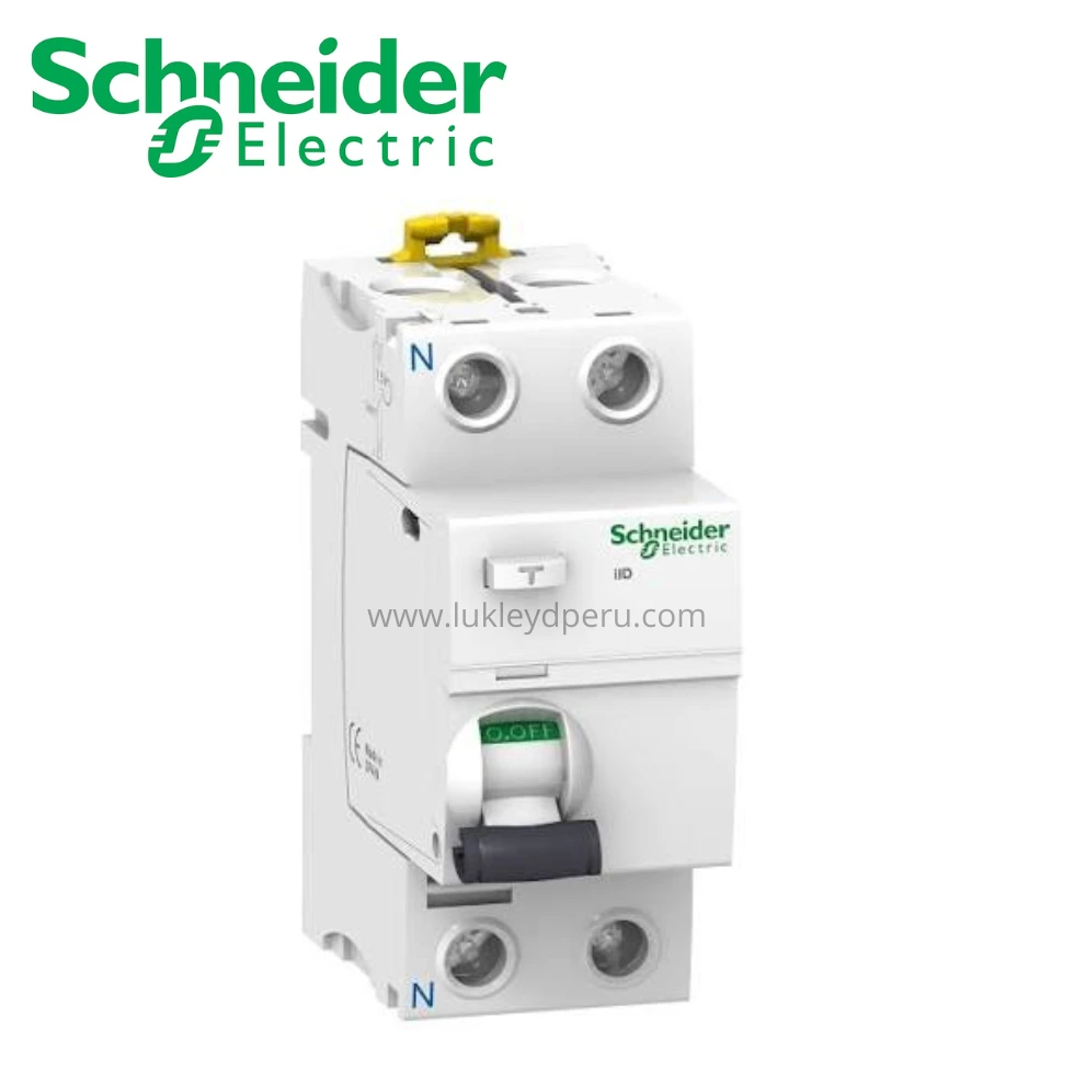 INTERRUPTOR DIFERENCIAL 2X100A ACTI 9 ILD SCHNEIDER ELECTRIC