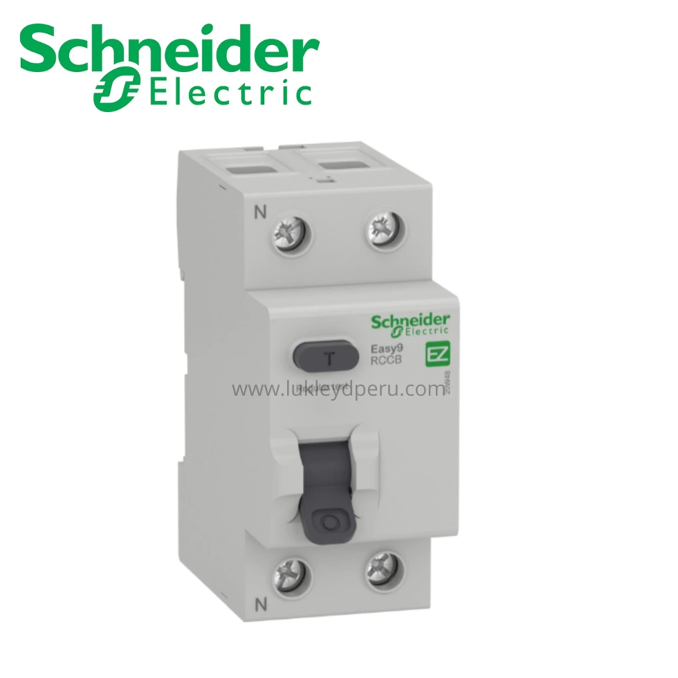 INTERRUPTOR DIFERENCIAL 2X63A EASY9 SCHNEIDER ELECTRIC