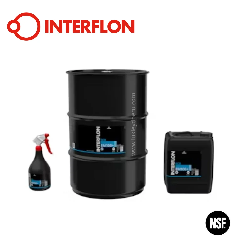 Interflon Eco EM100+ (Bidón) - Desengrasante industrial biodegradable