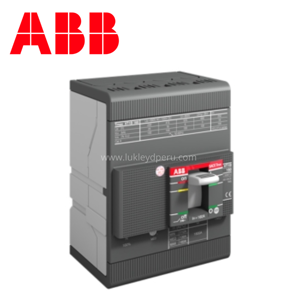 Interruptor termomagnético regulable 4x112-160A (690V) 40/25kA 230/440V ABB