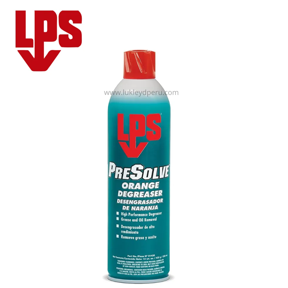 LPS PreSolve Orange Degreaser (SOLVENTE DESENGRASANTE DIELÉC. OLOR NARANJA) - LPS