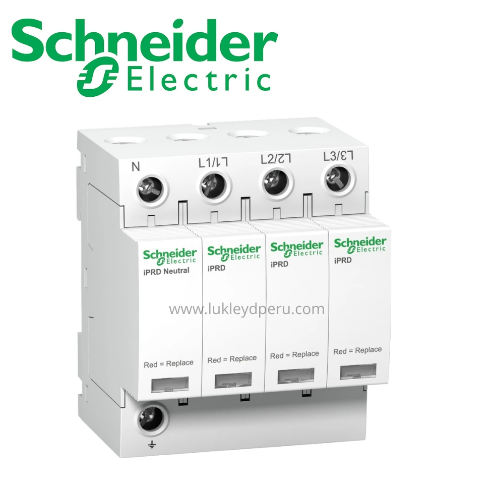 Limitador de sobretensión T2 3P+N, 65KA 350V SCHNEIDER ELECTRIC