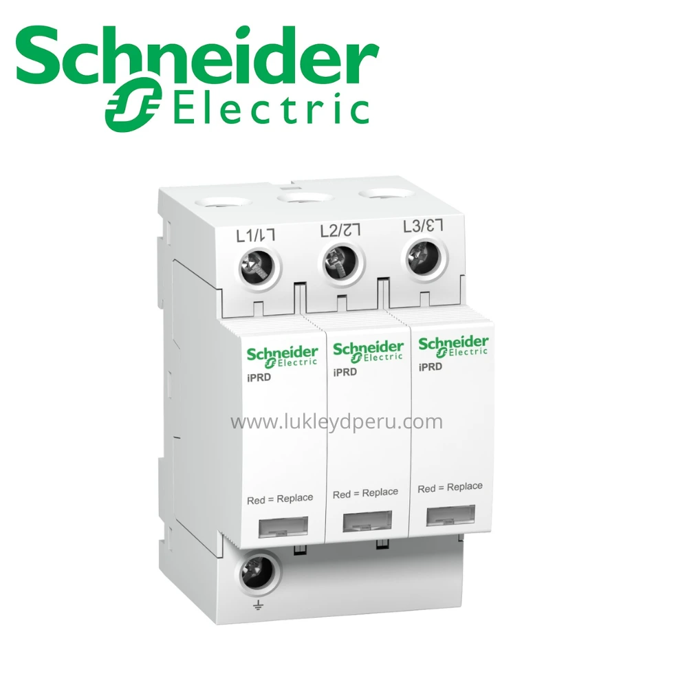 Limitador de sobretensión T2 40KA 460VCA. SCHNEIDER ELECTRIC