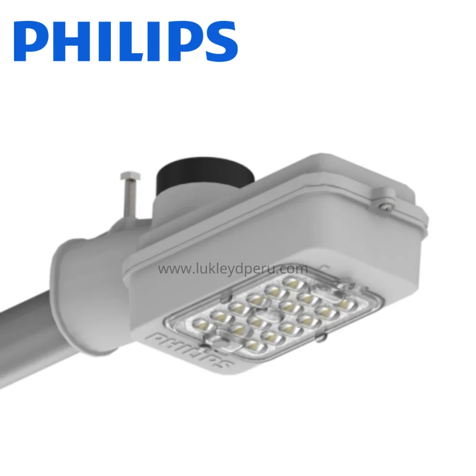 Luminaria LED de alumbrado público BRP230 LED78/NW FO 52W IP66 EQ 100W - PHILIPS