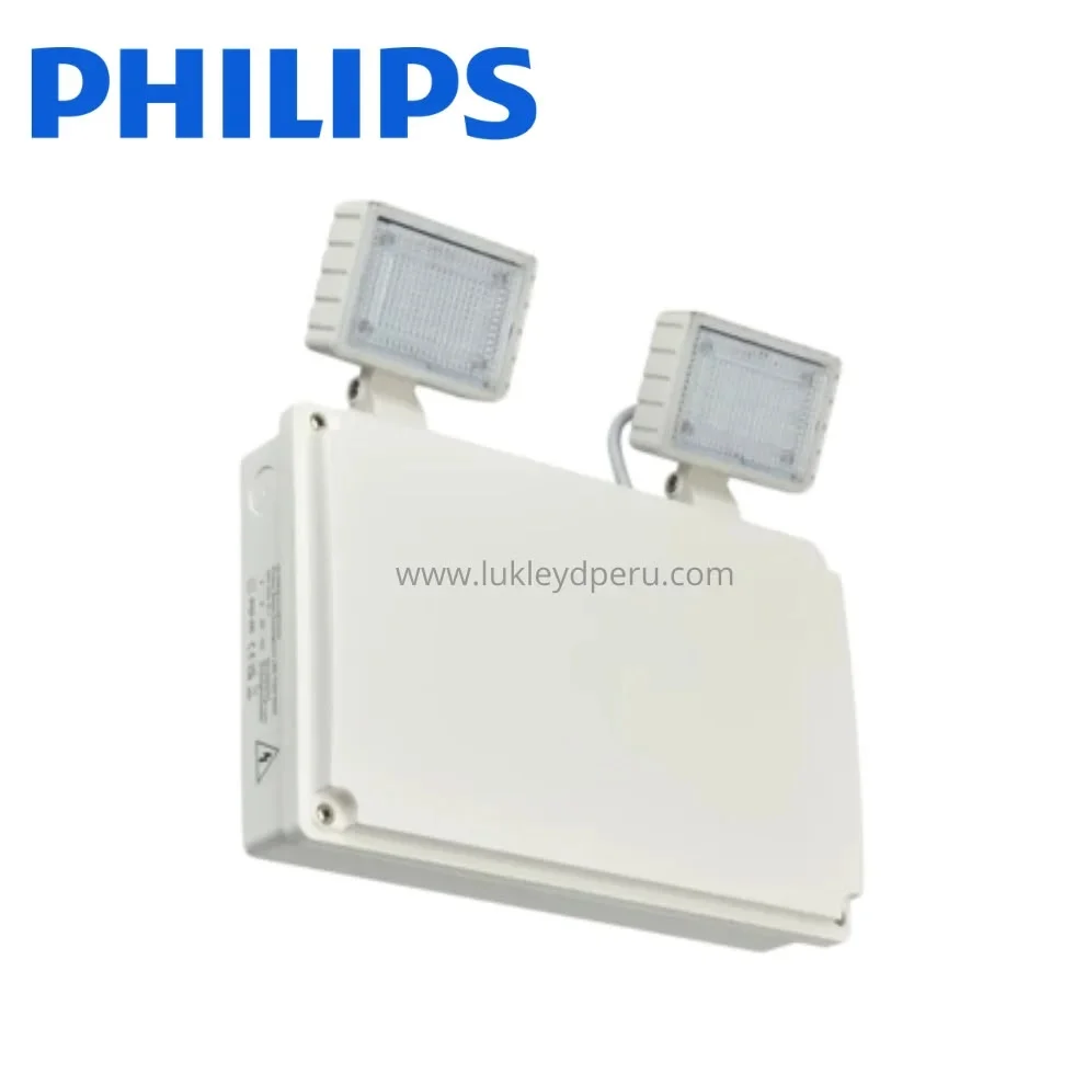 Luminaria de emergencia LED 2x4.5W 3h 220V IP65 exterior - PHILIPS