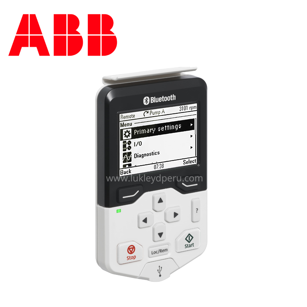 Panel asistente con bluetooth para variadores: ACS580, ACS880 ABB