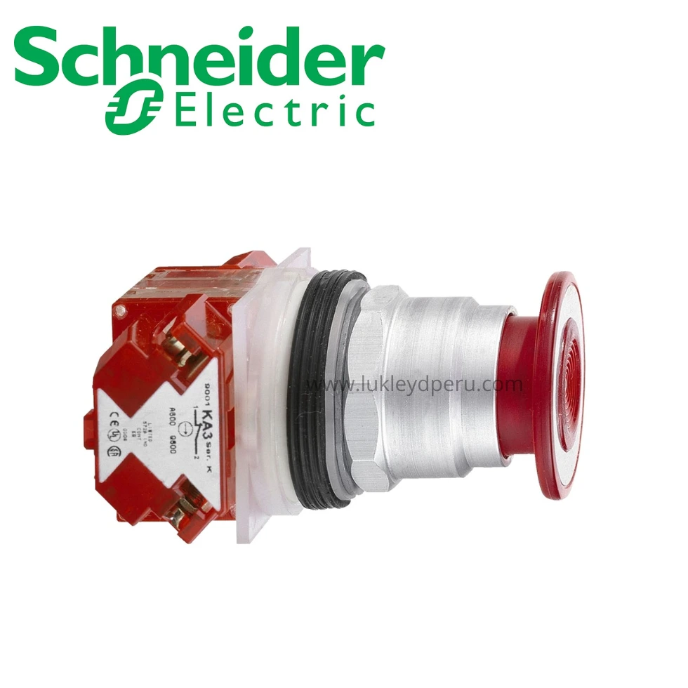 Pulsador de emergencia 1NC 30mm NEMA SCHNEIDER ELECTRIC