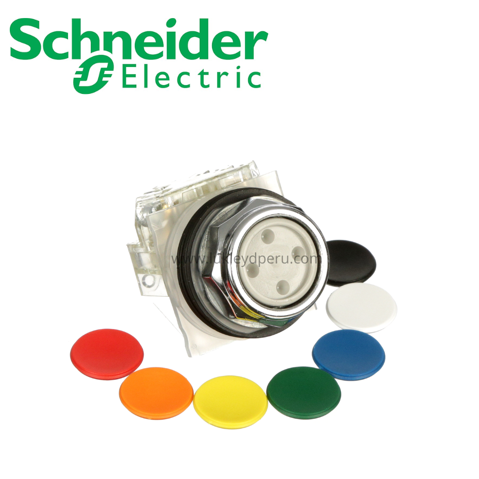 Pulsador no luminoso RGB 600VAC 10A 30mm NEMA SCHNEIDER ELECTRIC