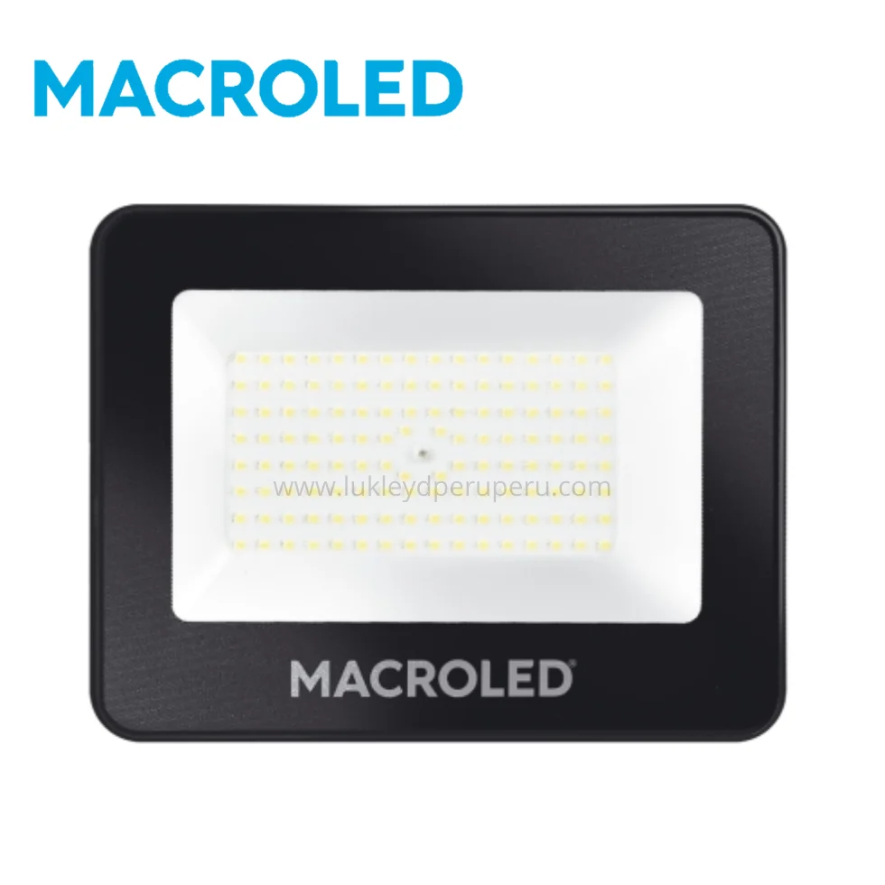 Reflector LED EFL 100W/865 9000Lm BK - MACROLED
