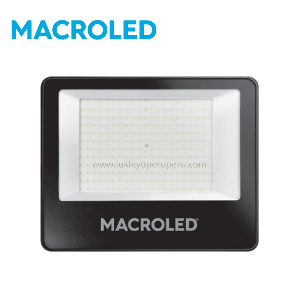 Reflector LED EFL 200W/865 18000Lm BK - MACROLED